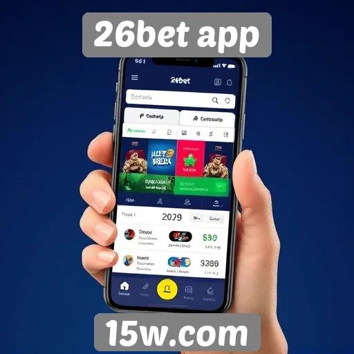 Funcionalidades do 26bet app para apostadores