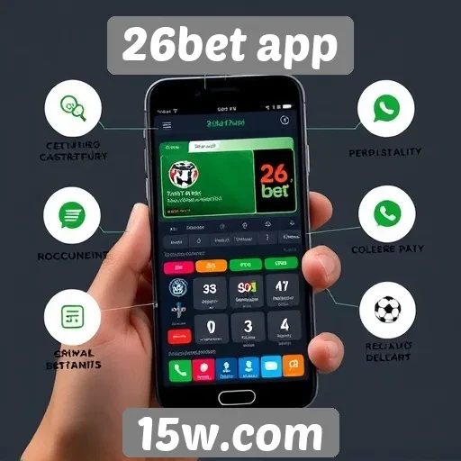 Características principais do 26bet app